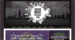 Desktop Screenshot of chicagomusicfestivals.com